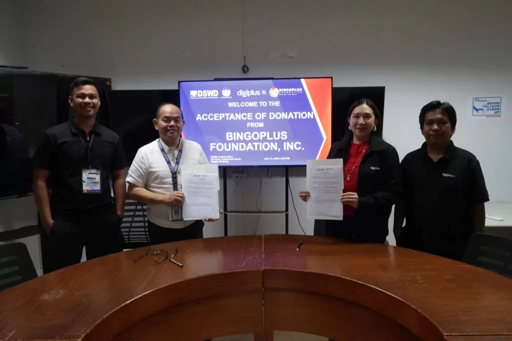 DigiPlus, BingoPlus Foundation deepen commitment to crisis relief, supports DSWD’s new satellite center