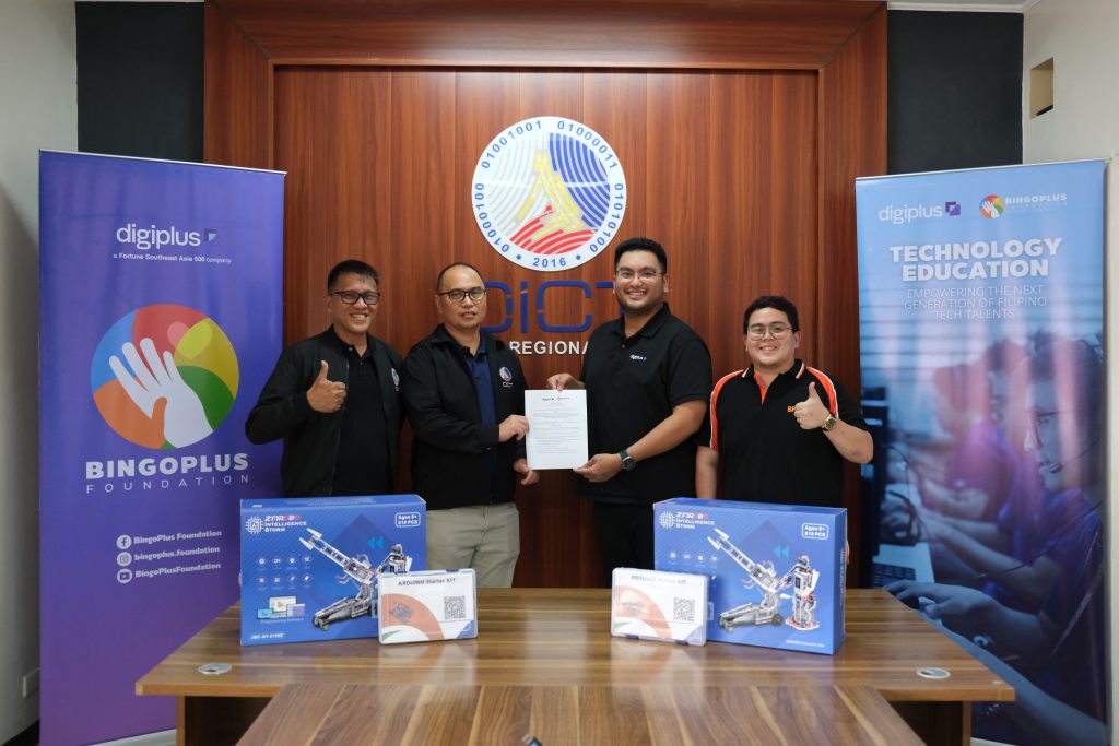 DigiPlus Foundation Joins Forces with DICT for Nationwide 'TechQuest' Robotics Initiative, Enables Future-Ready Education for Filipino Youth