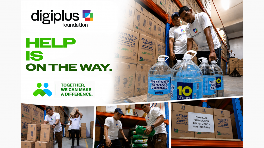 DigiPlus Foundation Mobilizes First Wave of Relief for Southern Mindanao Earthquake Victims